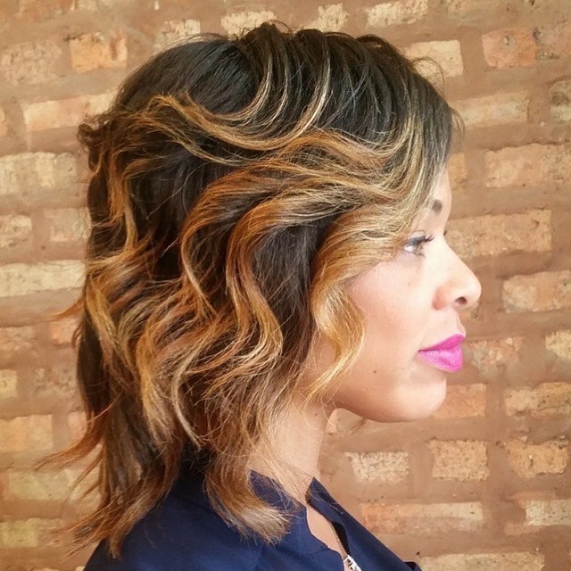 Caschetto medio sfumato - Instagram: @huetifulsalon