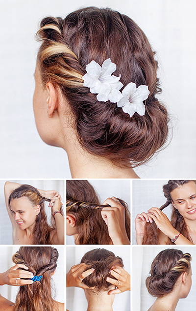 Chignon intrecciato - Foto: @Shutterstock. com