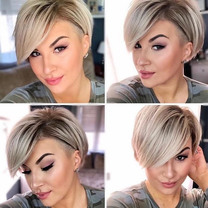 Pixie grigio-biondo - Instagram: @kassiabarbo