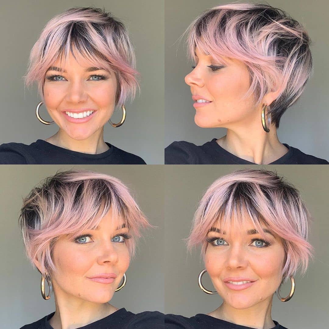 Pixie nero e rosa - Instagram: @brianacisneros
