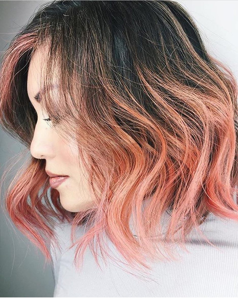 Sfumature rosse e rosa - Instagram: @chrisweberhair