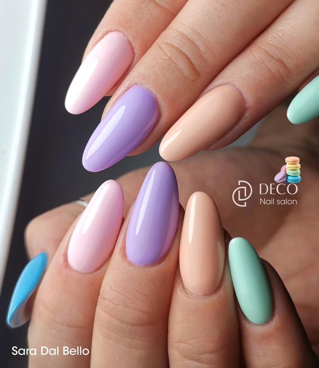 Smalti pastello - Instagram: @saradalbello