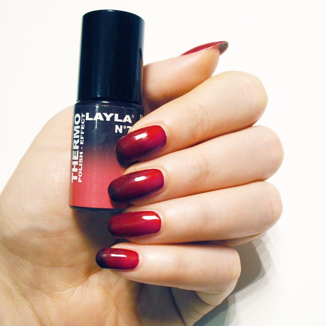 Smalto termico rosso - Instagram: @aquaemerlin