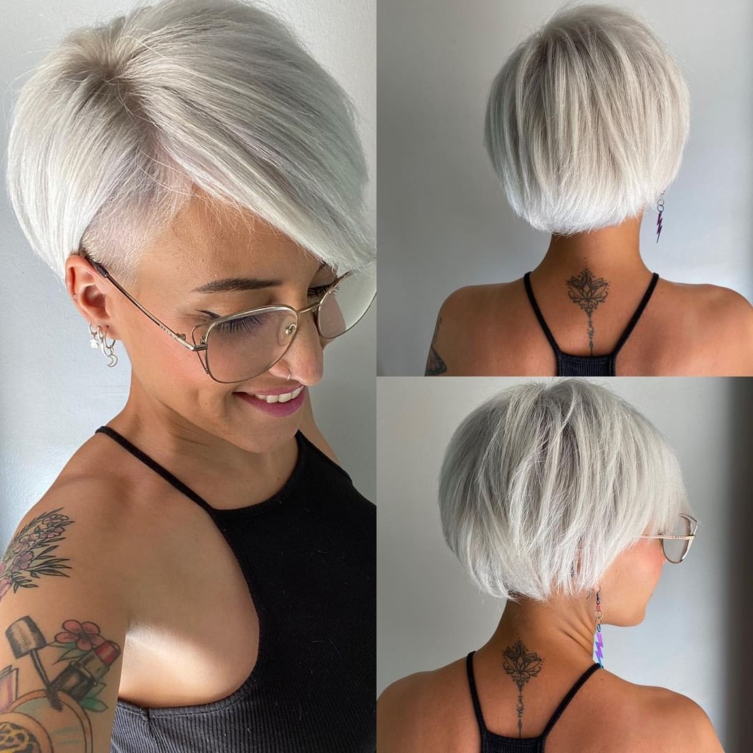 Taglio pixie lungo - Instagram: @soni_254