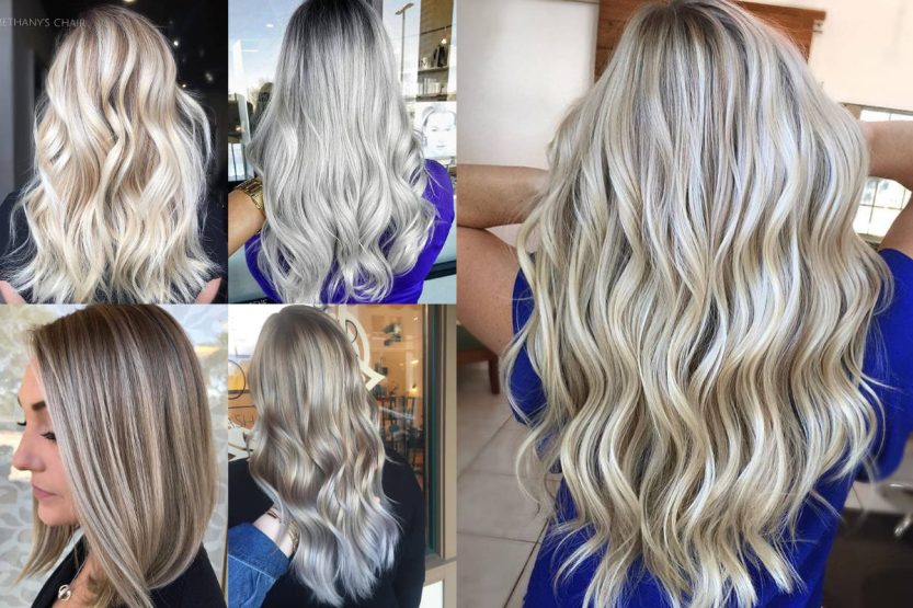 Balayage biondo freddo