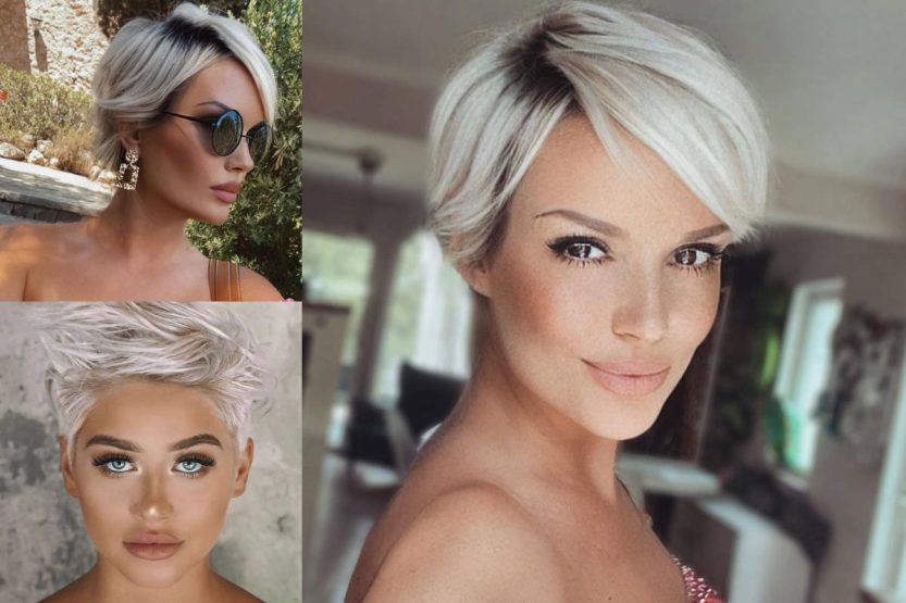 Capelli bianchi corti over 30