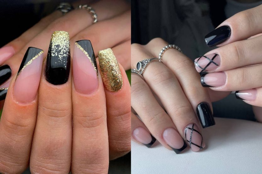 Tendenze unghie 2023, lo smalto nero torna di moda