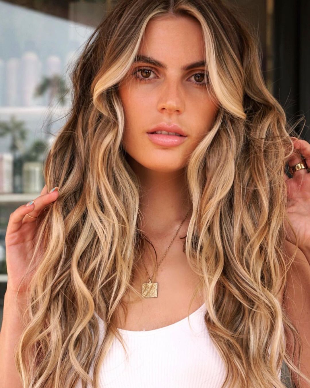 Balayage dorato da copiare