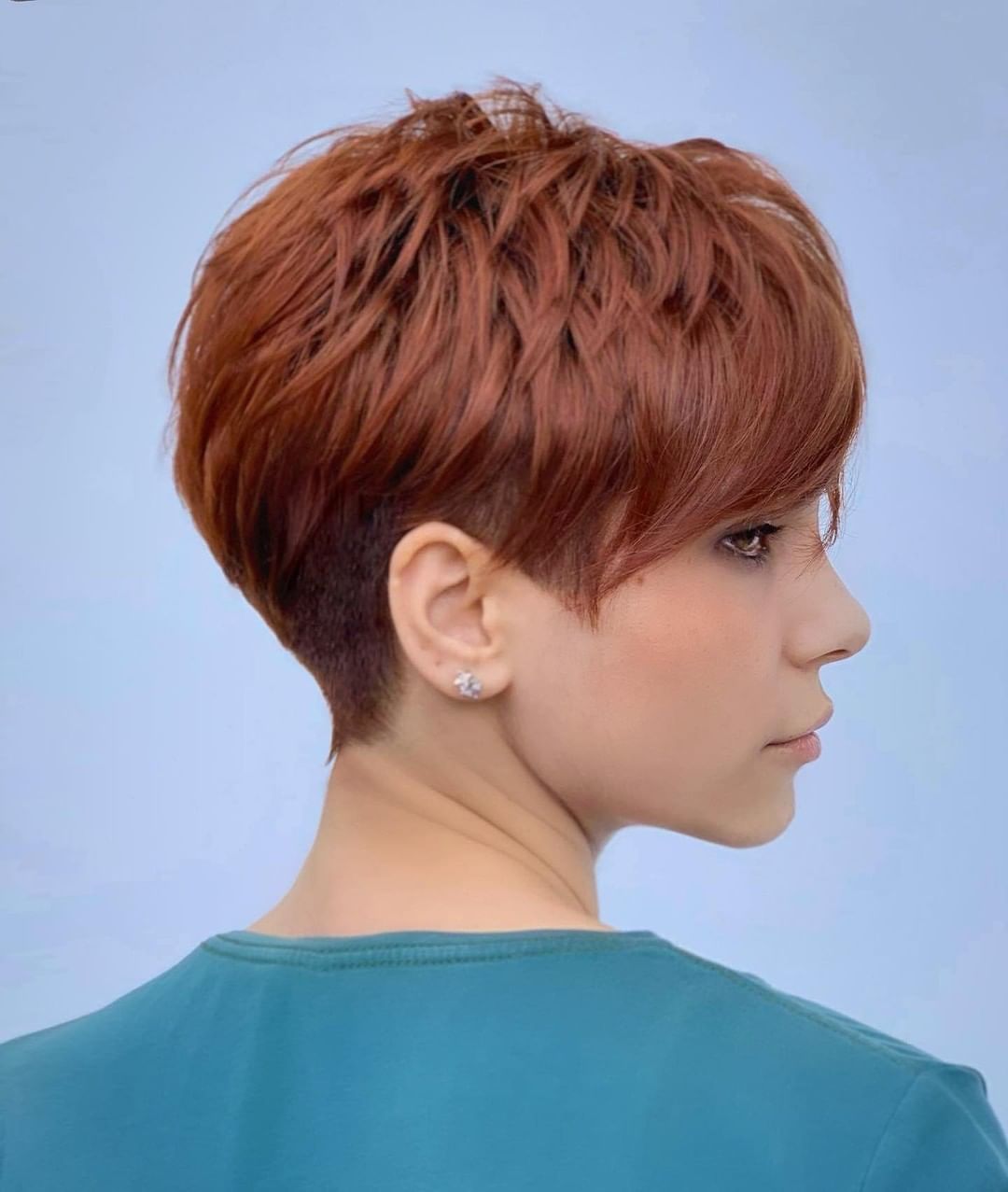 Capelli rossi pixie