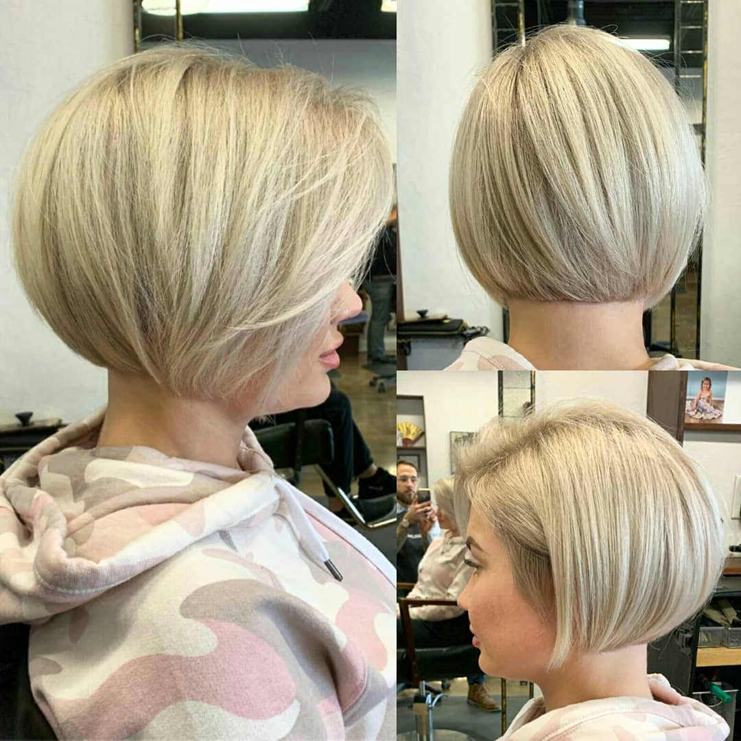 Caschetto corto biondo - Instagram: @dillahajhair