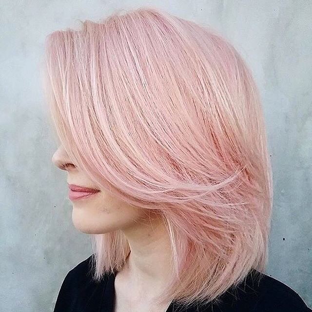 Caschetto rosa piega