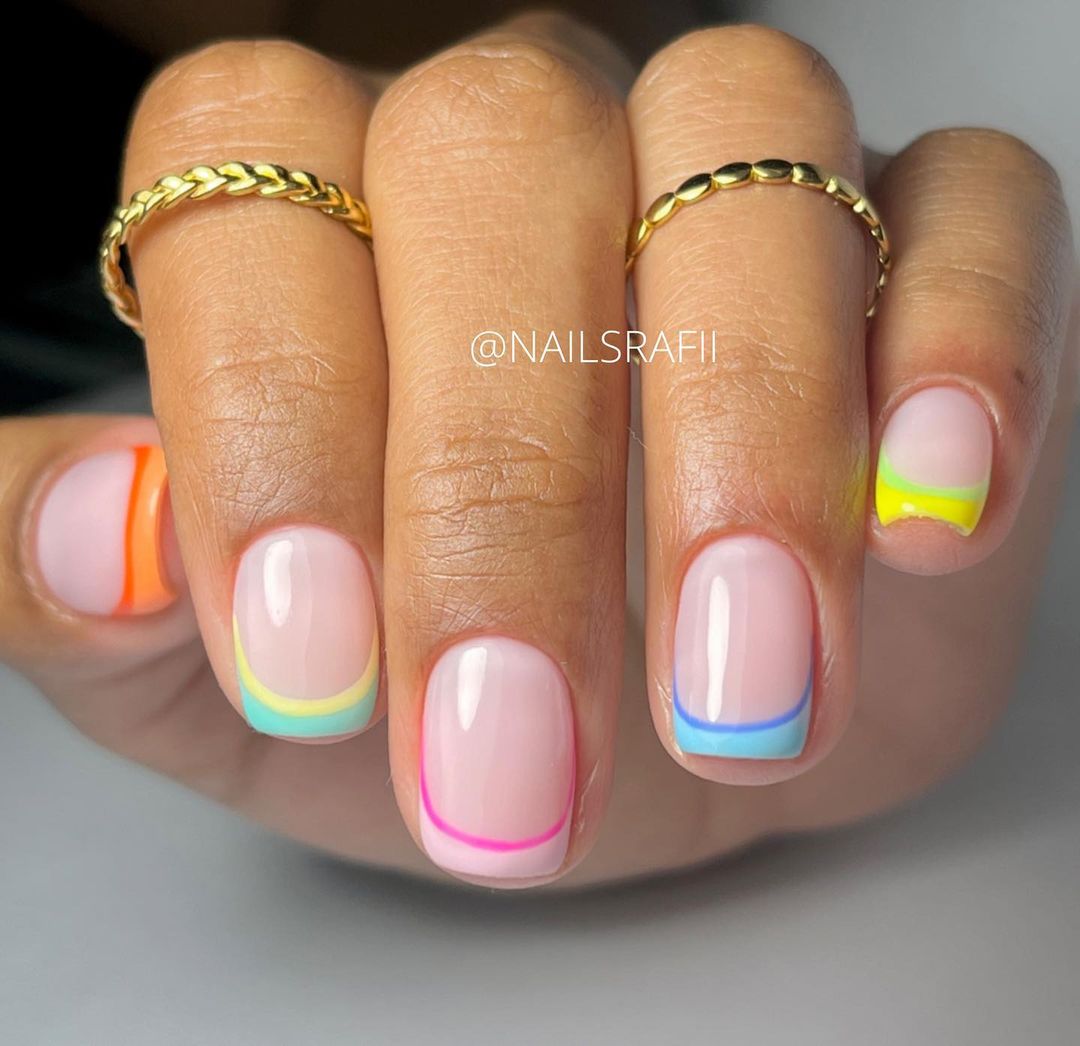 French doppia colorata - Instagram: @mariajose__c.tapiaa 