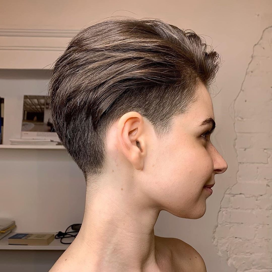 Pixie castano classico