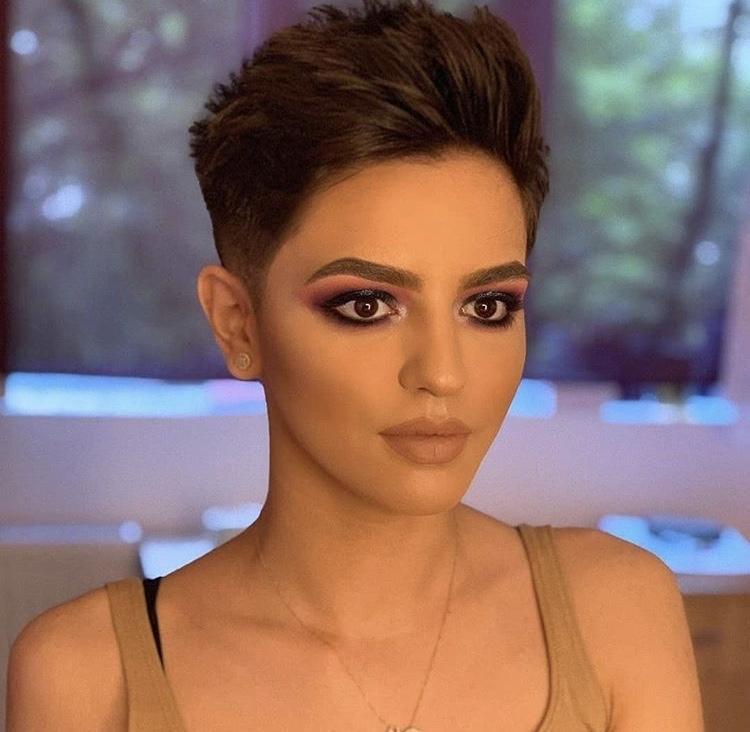 Pixie corto sfilato - Instagram: @luissa.isa