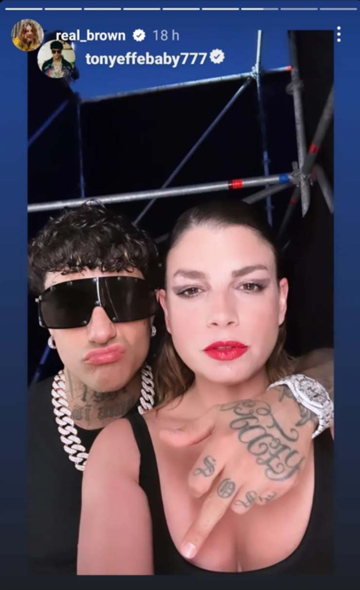 Emma Marrone ombretto tecnica trucco