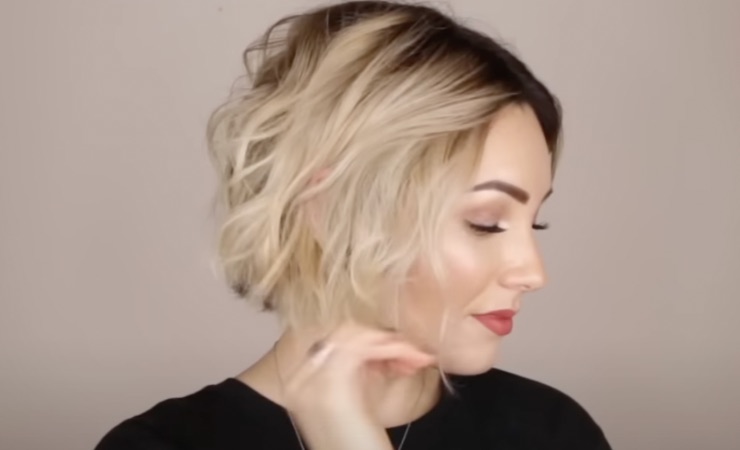 capelli medi beach waves