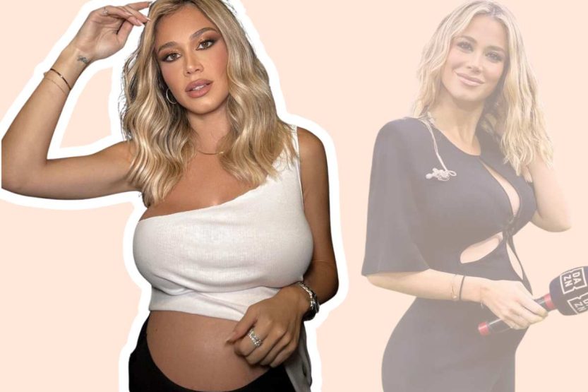 diletta leotta look casual outfit gravidanza
