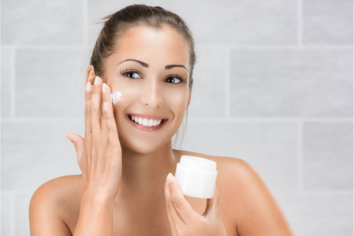Crema sul viso