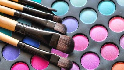 trucco matita occhi ombretto palette