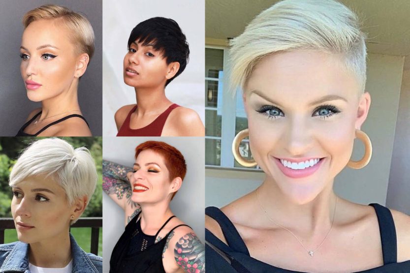 Tagli di capelli corti, una serie di pixie estivi