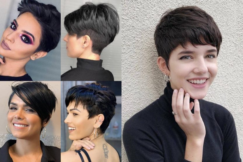 Pixie corti dai toni scuri