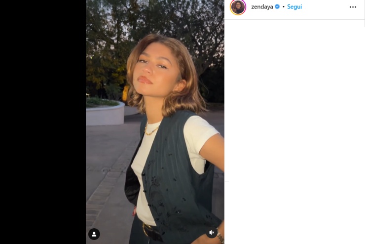 zendaya outfit look scuola maturità